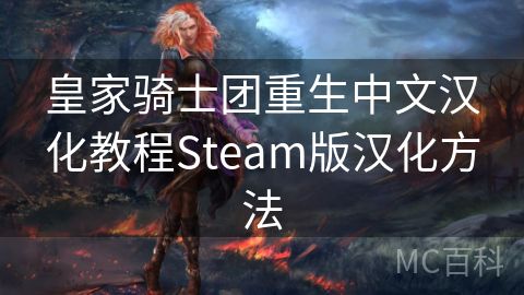 皇家骑士团重生中文汉化教程Steam版汉化方法